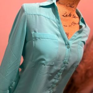 EXPRESS Portofino blouse - EXCELLENT condition - convertible sleeves
